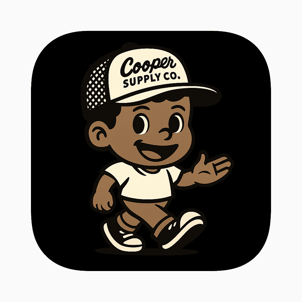 Cooper Supply mascot